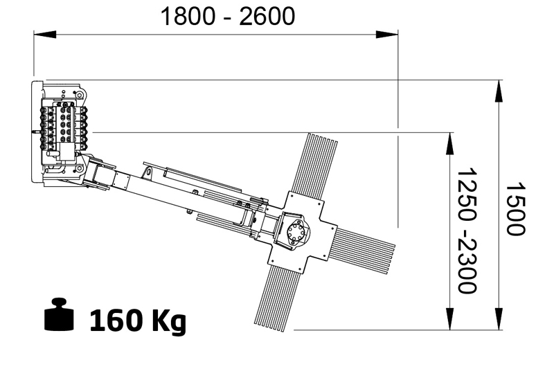 Orizzonti AQUILA 1 – Hidraulični Model 2 Poluge