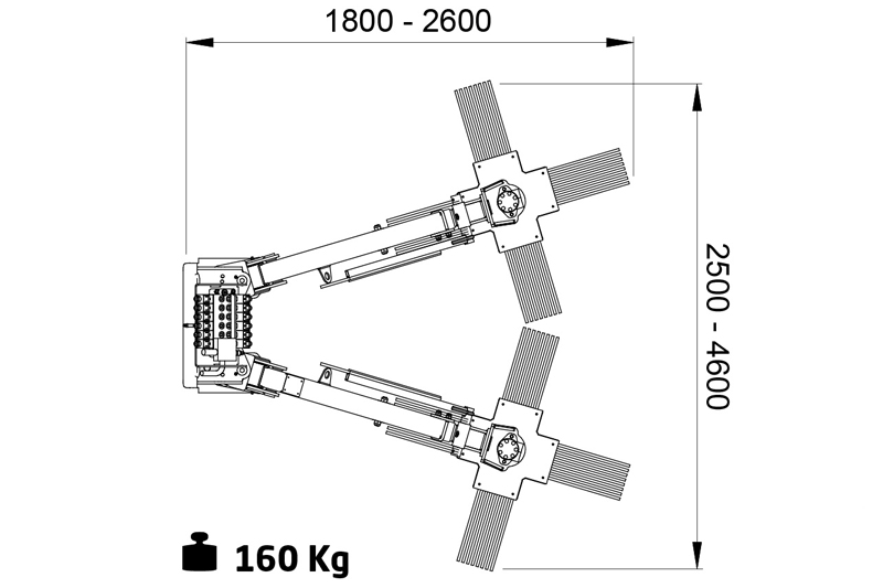 Orizzonti AQUILA 2 – Hidraulični model sa 4 poluge