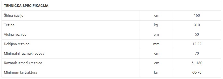 Spapperi TT300TF hidraulična sadilica reznica drveća
