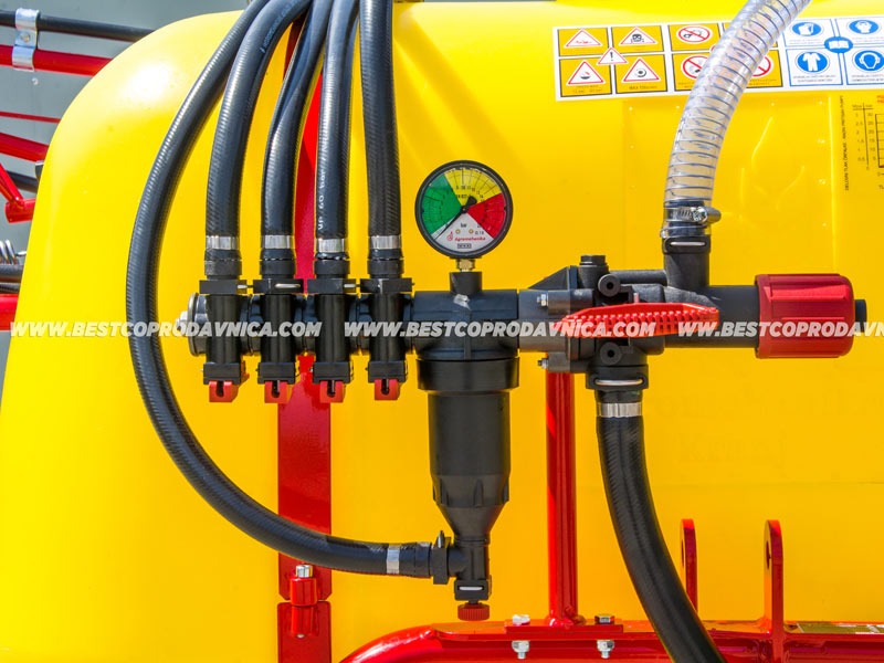 Agromehanika Kranj Prskalica AGS 440 / BM65/30 / 8M Fiksna / Ručni regulator